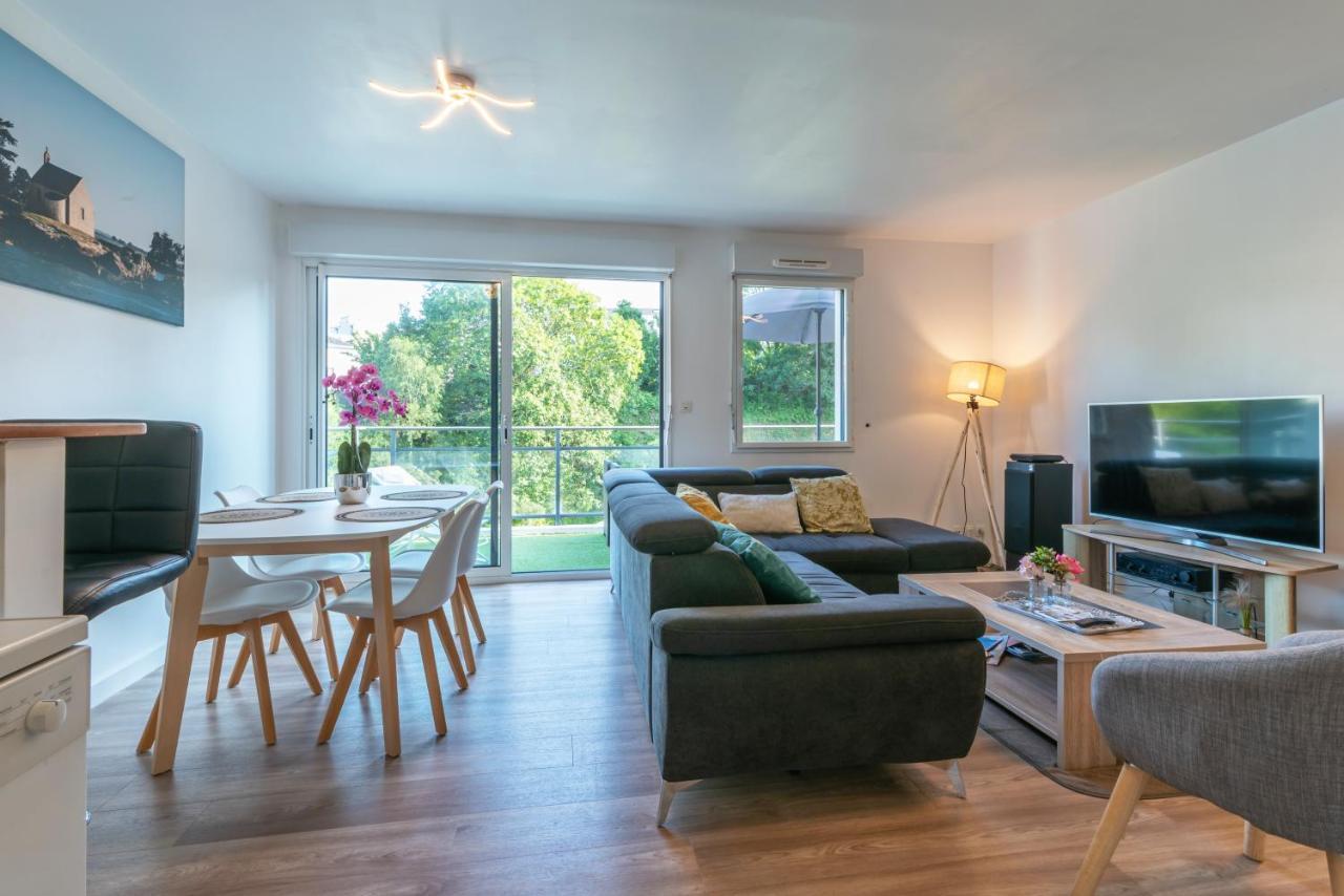 אוריי Appartement Saint Goustan : Vue Sur La Riviere מראה חיצוני תמונה